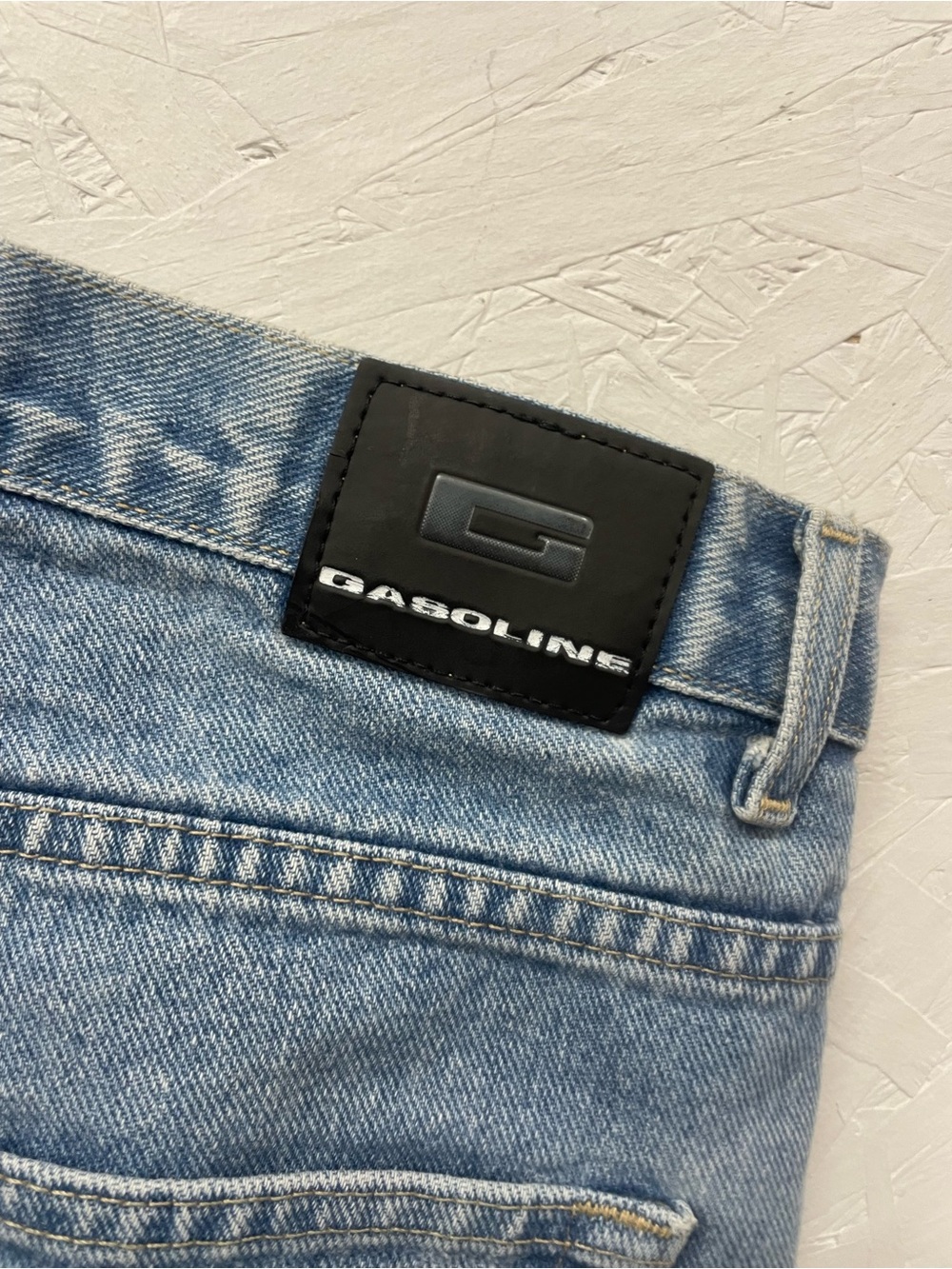 Vintage 80s/90s Gasoline Rigid Denim Jeans, Model 1750BSRDN, Size 32